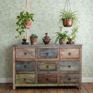 Boho Rustic 9 Drawers A