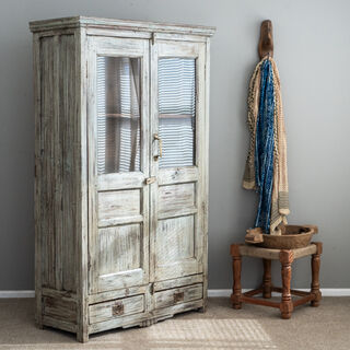 Grey Munsiyari Vintage Cabinet