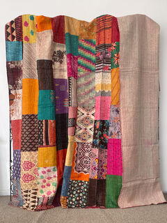 Kantha Patchwork Quilt 3