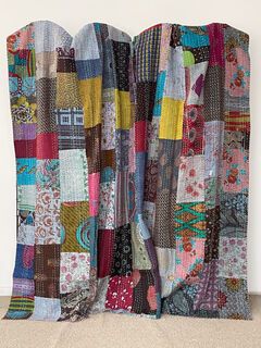 Kantha Patchwork Quilt 14