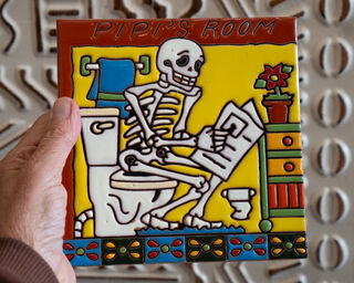 Large Mexican Tile Quiet Time