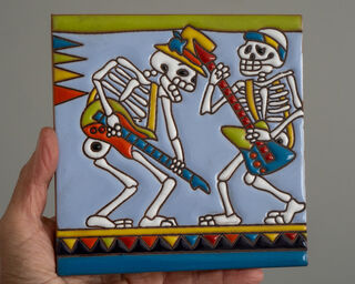 Large Mexican Tile Jammin