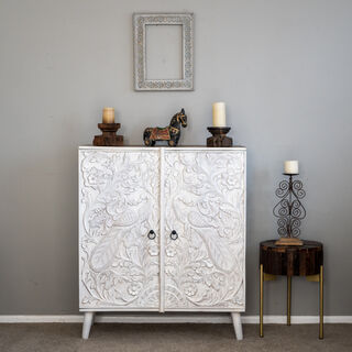 Peacock Sideboard White