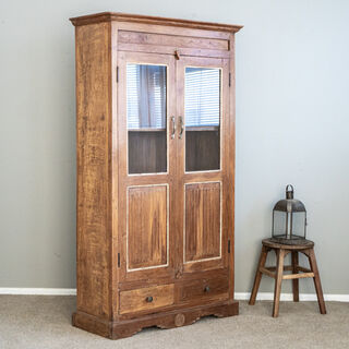 Vintage Teak Tallboy