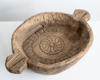 Wooden Parat Bowl Large 8