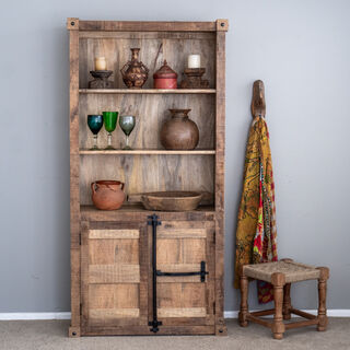 Rustic Industrial Bookshelf