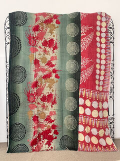 Vintage Kantha Quilt 7