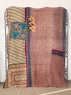 Vintage Kantha Quilt 14