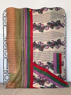 Vintage Kantha Quilt 18