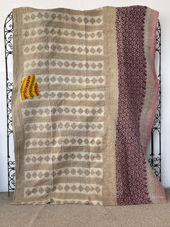 Vintage Kantha Quilt 21