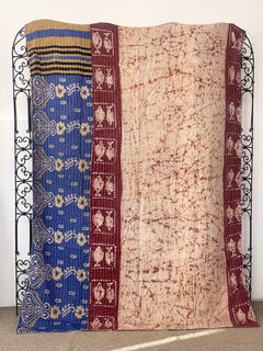 Vintage Kantha Quilt 32