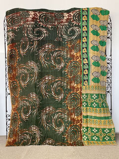 Vintage Kantha Quilt 40
