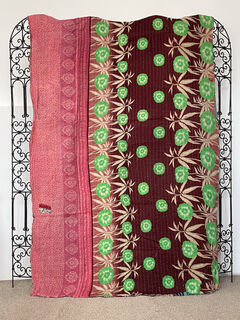Vintage Kantha Quilt 41