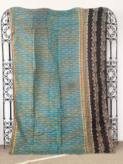 Vintage Kantha Quilt 48