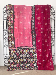 Vintage Kantha Quilt 51