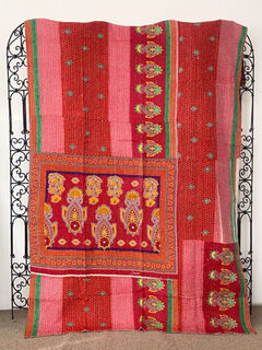 Vintage Kantha Quilt 53