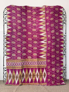 Vintage Kantha Quilt 64