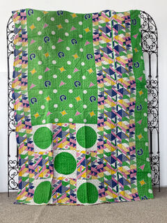 Vintage Kantha Quilt 72