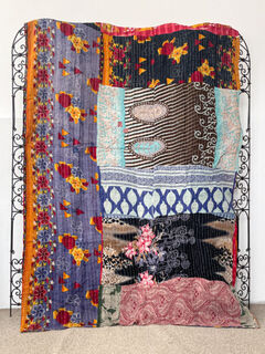 Vintage Kantha Quilt 78