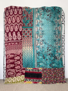 Vintage Kantha Quilt 89