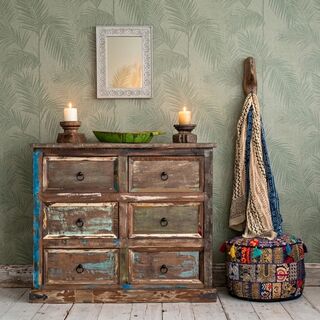 Boho Rustic 6 Drawers C