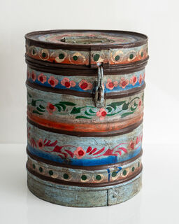 Painted Vintage Drum Small 17