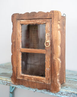 Teak Spice Cabinet 16