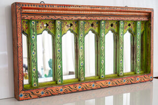 Wooden Jharokha Mirror 5