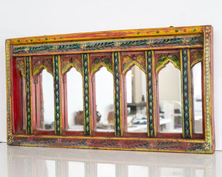 Wooden Jharokha Mirror 6