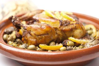 Lemon Chicken Tagine